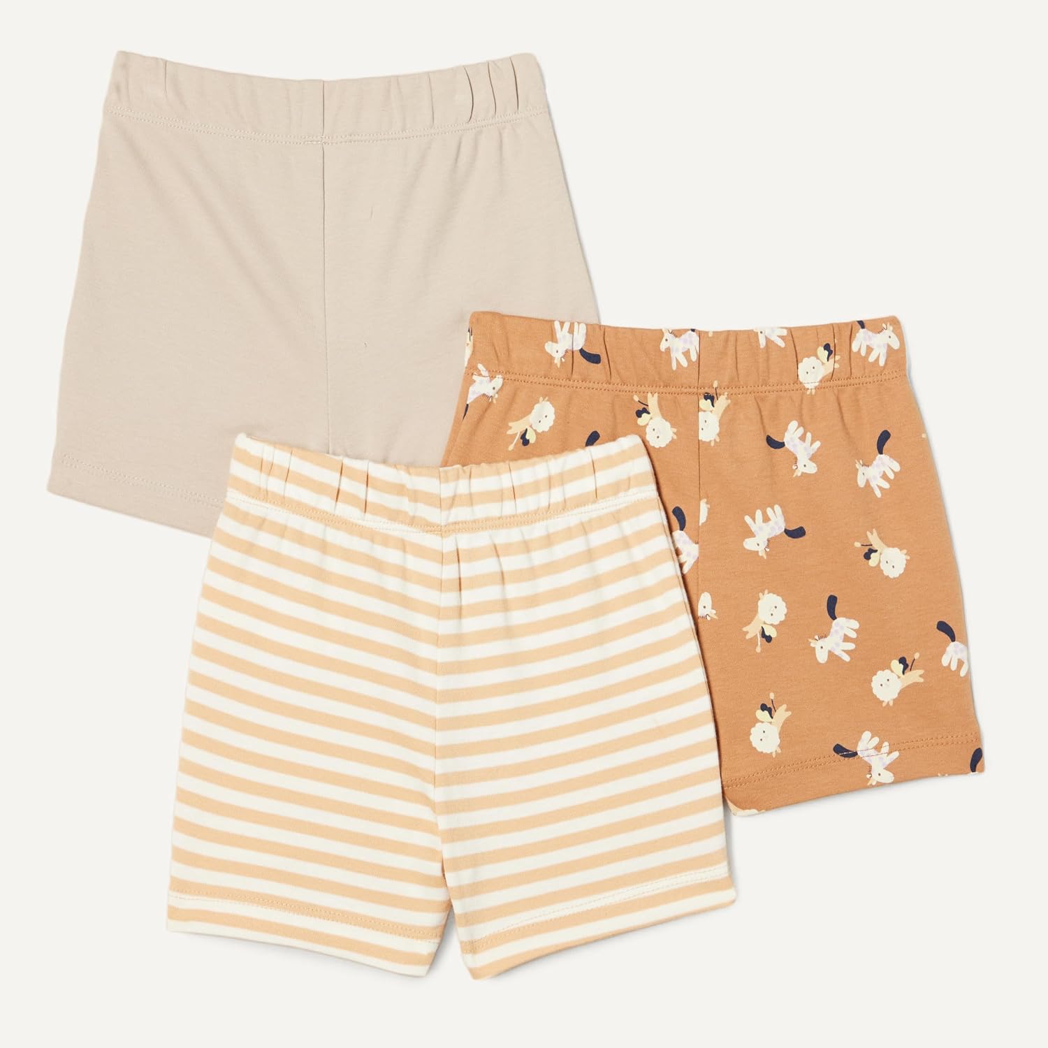 Thumbnail 1 de Amazon Essentials Unisex Toddlers and Babies' Cotton Pull-On Shorts, Multipacks