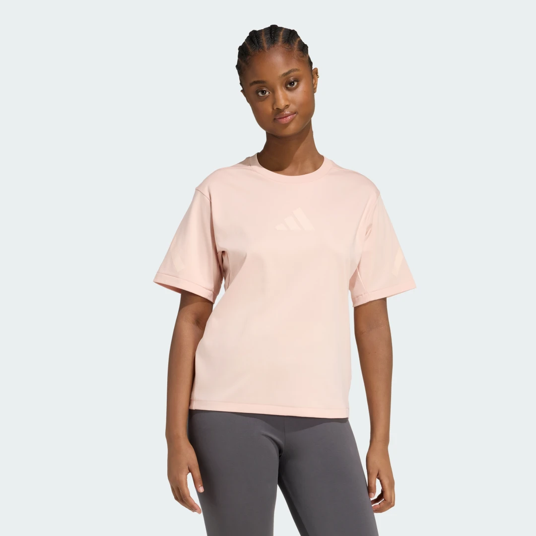 Detalle de Camiseta adidas Z.N.E. Rosa