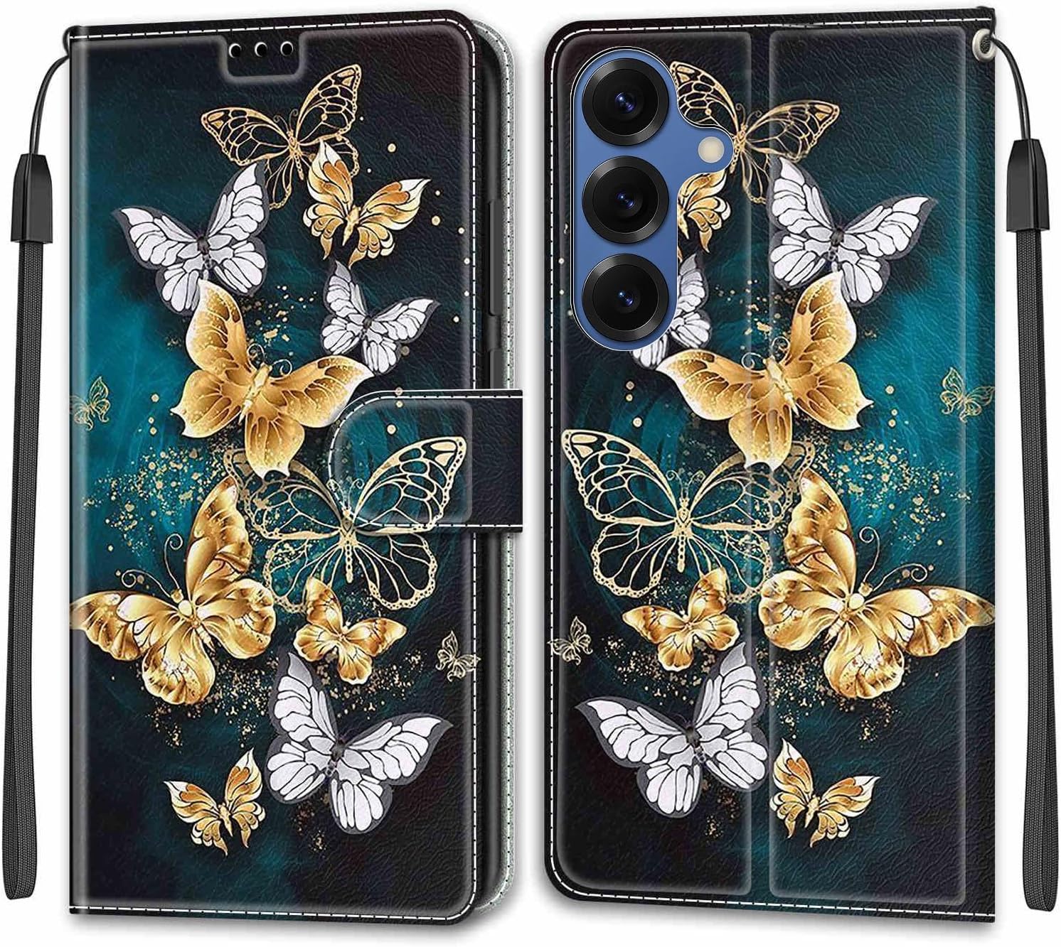 Thumbnail 2 de Guxira Lederhülle Galaxy A36 5G Schmetterling
