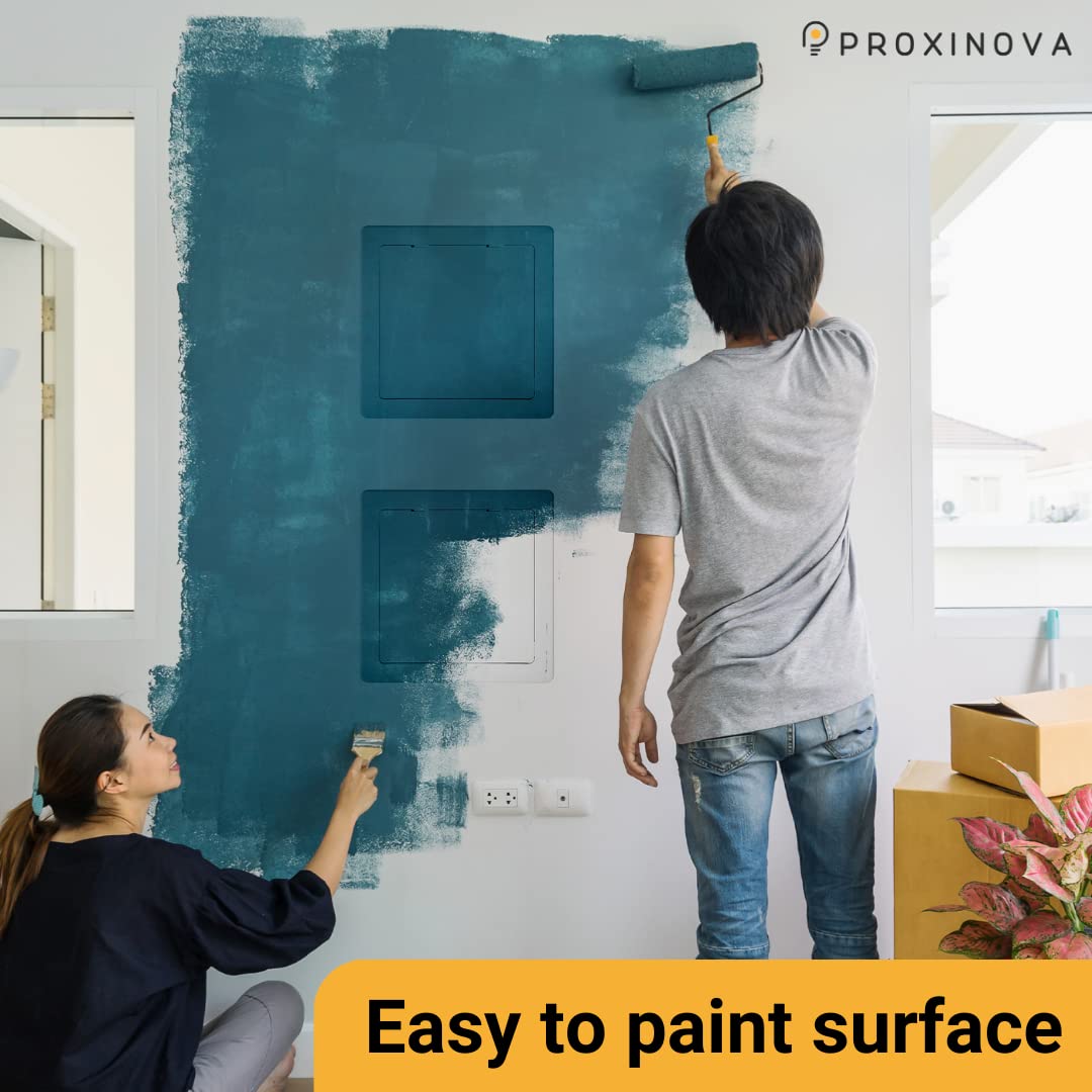 Thumbnail 2 de Proxinova Paintable Access Panel 350x350 mm in High-Grade ABS Plastic