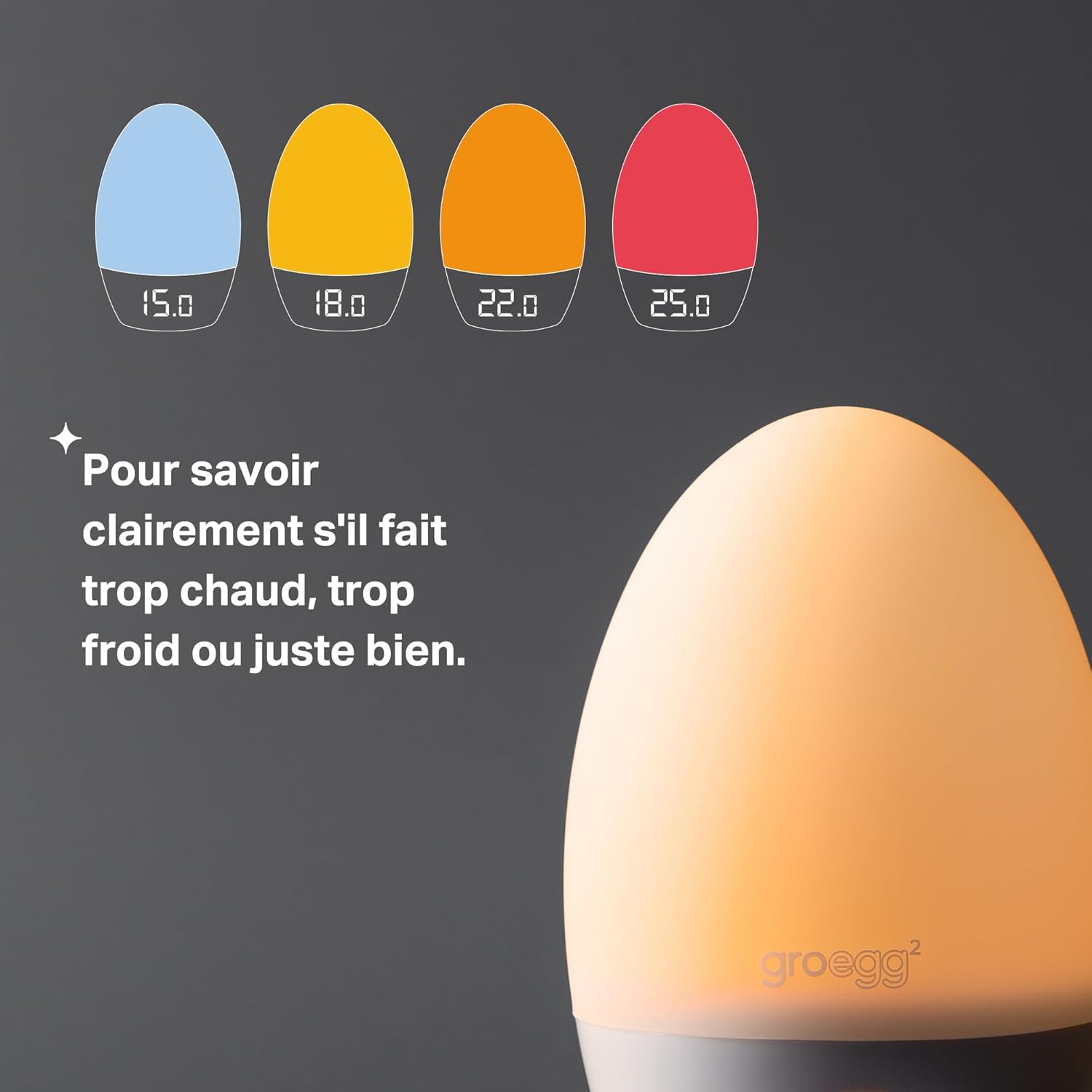 Thumbnail 2 de Tommee Tippee GroEgg2 nightlight 200 cm