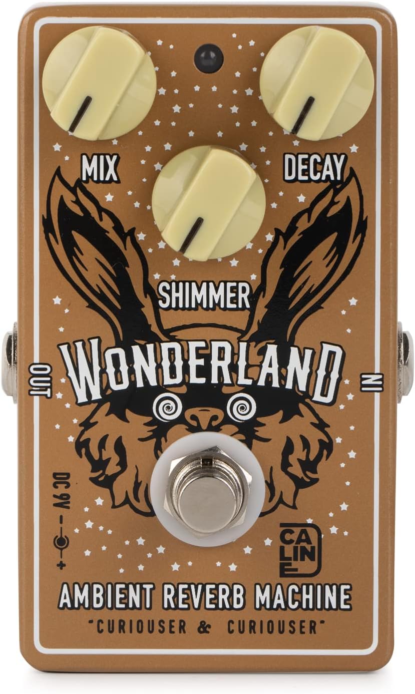 Detalle de Caline Wonderland Digital Reverb CP-508 Guitar Effects Pedal with Shimmer