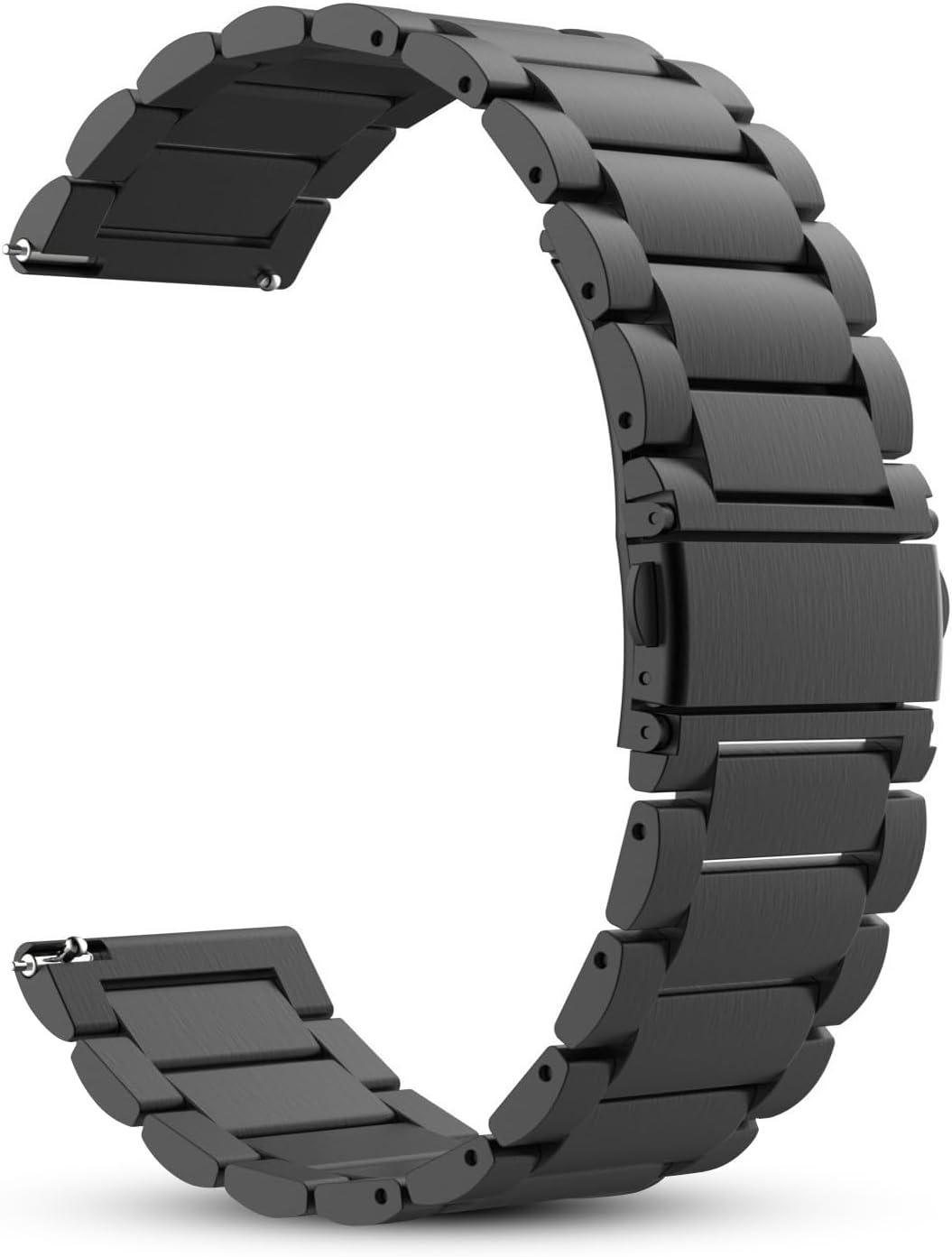 Thumbnail 6 de FINTIE Armband für Garmin 45mm, Edelstahl schwarz