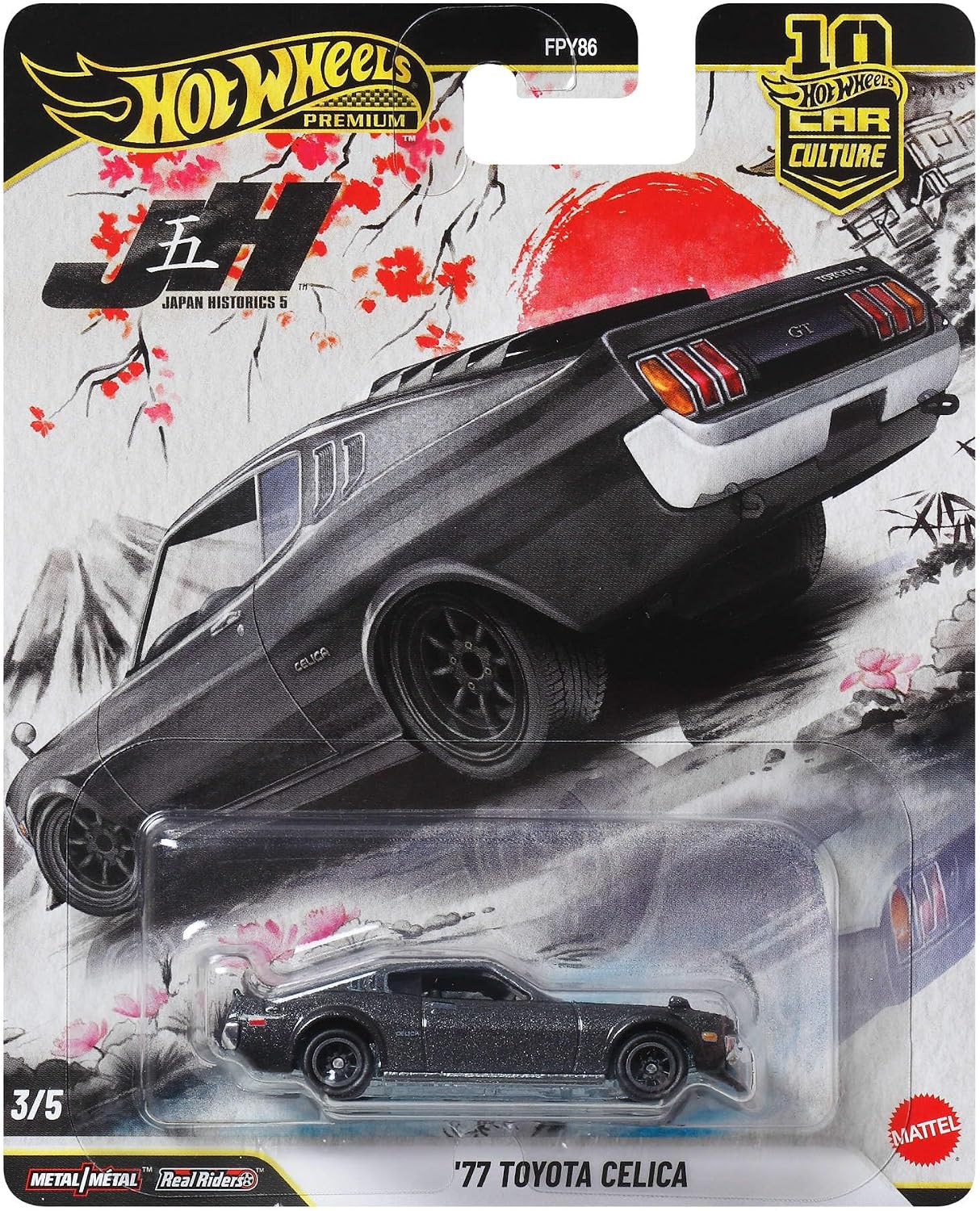 Thumbnail 5 de Hot Wheels JKD98 1977 Toyota Celica RA28 modellino 1:64