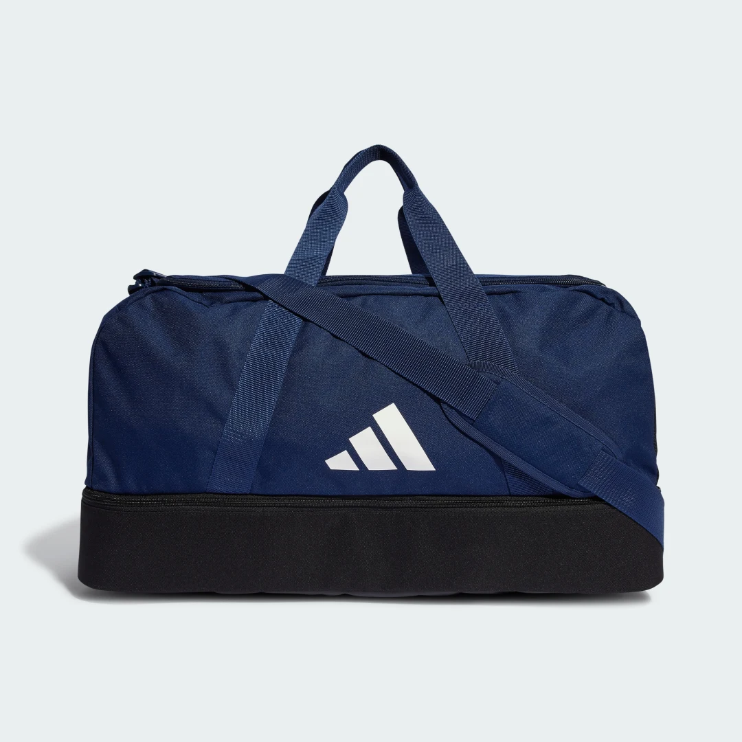 Detalle de Bolsa de deporte mediana Tiro League de Adidas en azul
