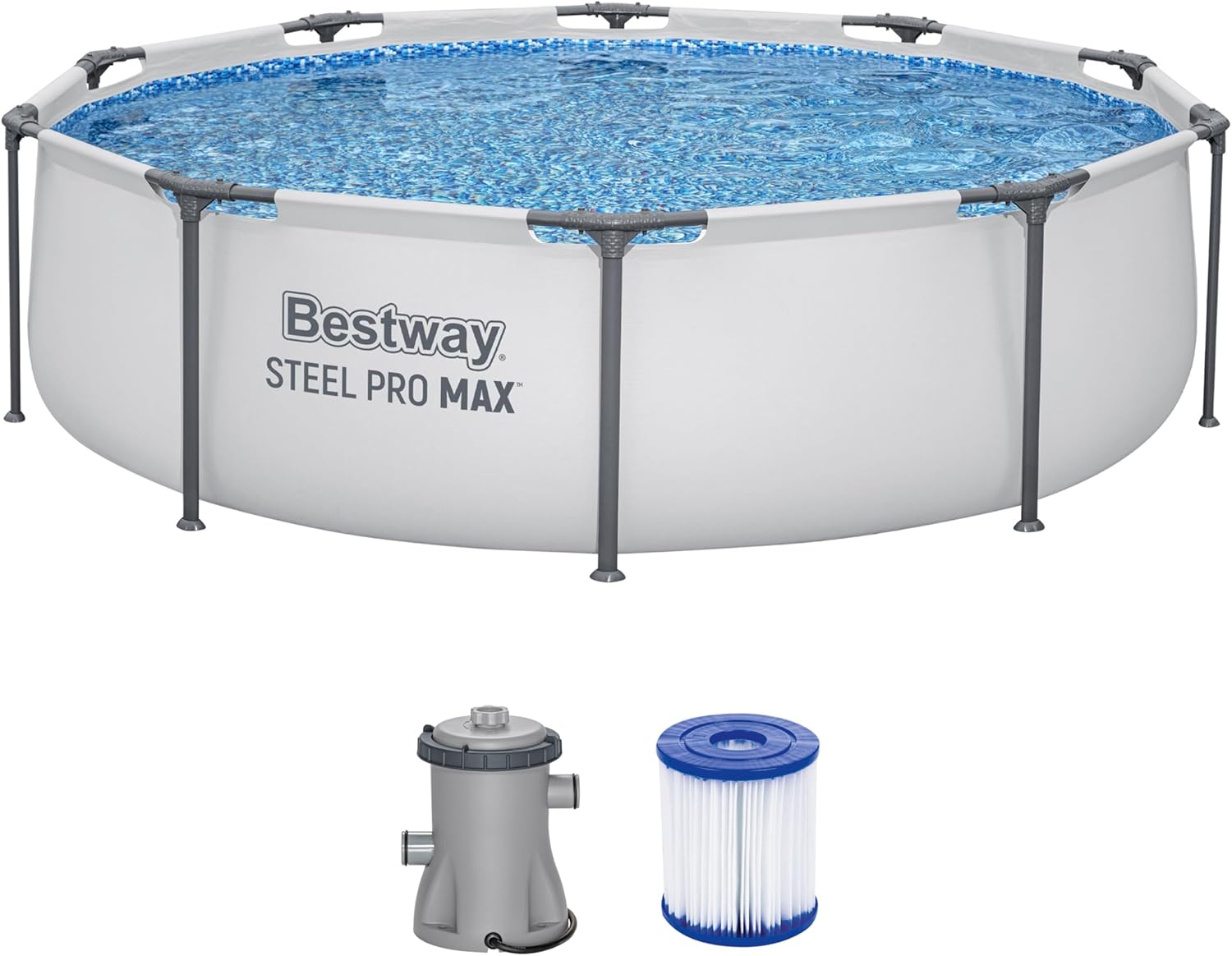 Bestway Steel Pro Max Rahmenpool Ø305 x 76 cm
