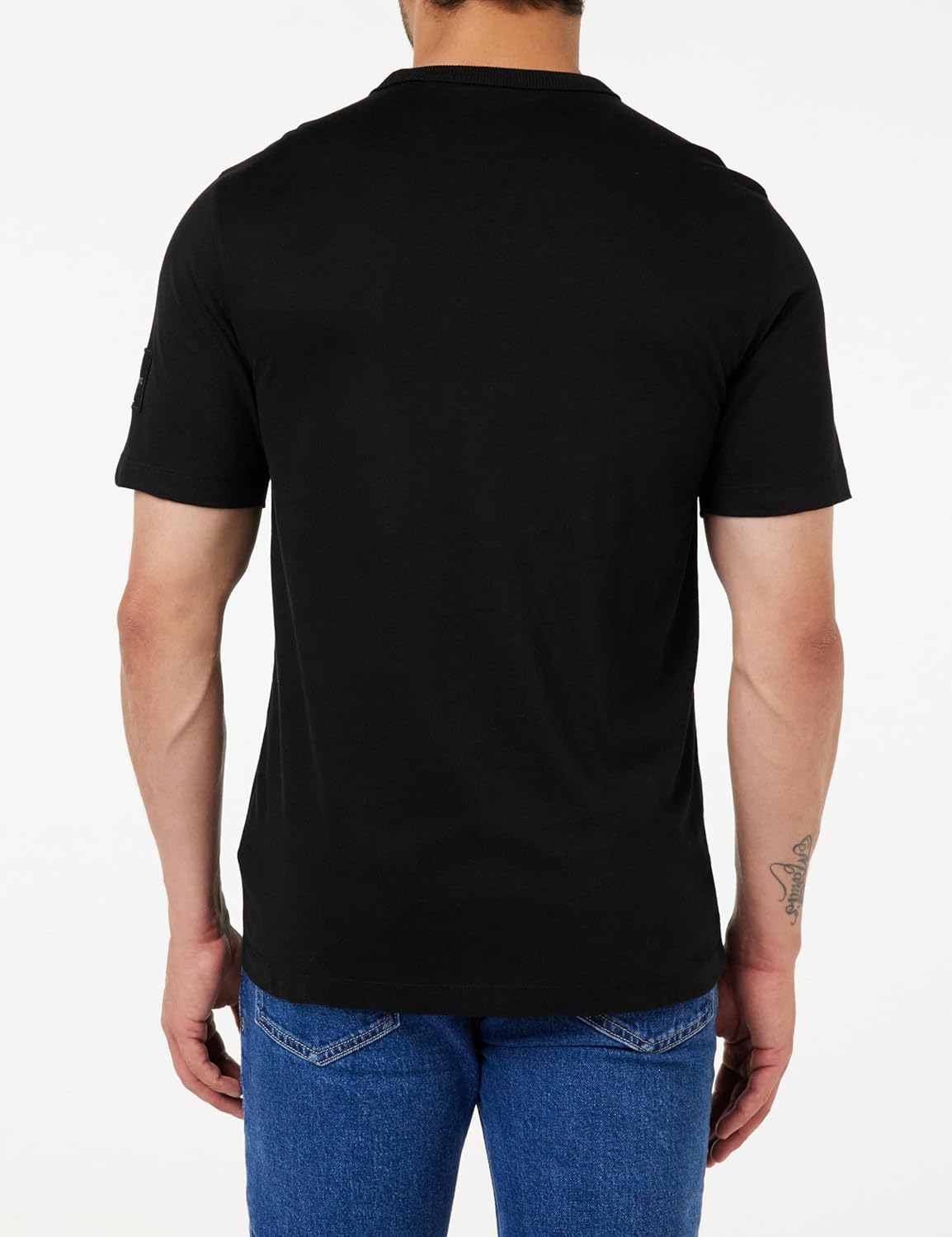 Thumbnail 3 de Calvin Klein T-Shirt Manches Courtes Homme Regular Tee avec Insigne
