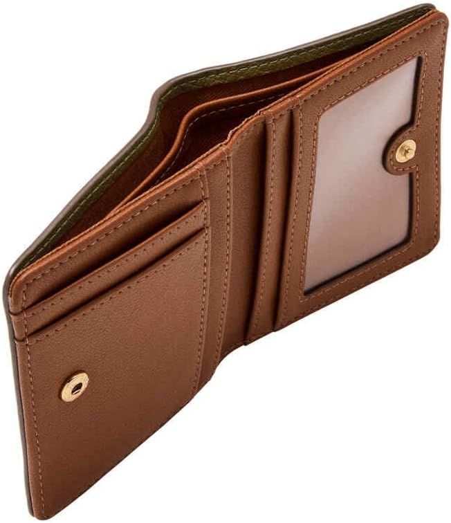 Thumbnail 2 de Mini portefeuille Fossil Logan en cuir véritable ou polyuréthane, format bifold pour femme