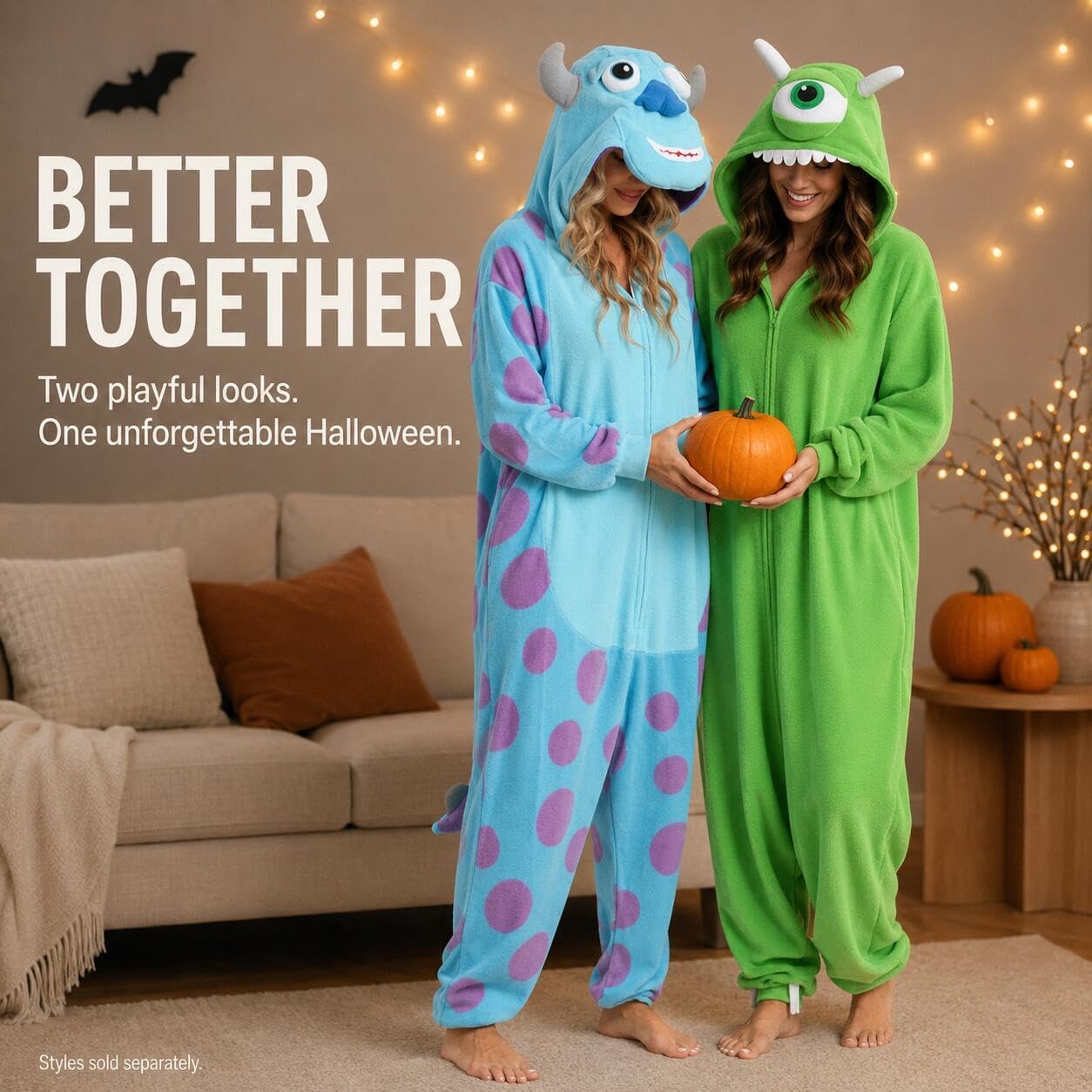 Detalle 2 de BGOKTA Adult Animal Onesie Pajamas, Polar Fleece Halloween Costume
