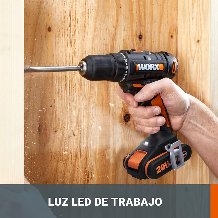 Thumbnail 4 de WORX WX108.9 Taladro atornillador 20V, 45 Nm