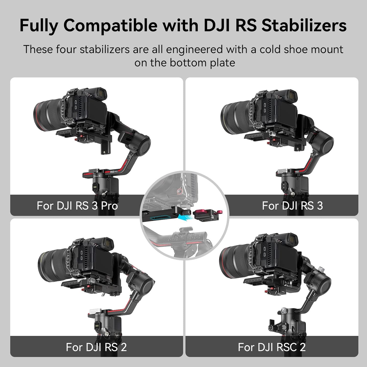 Thumbnail 5 de SMALLRIG 4189 Mini V Mount Battery Plate 55 mm