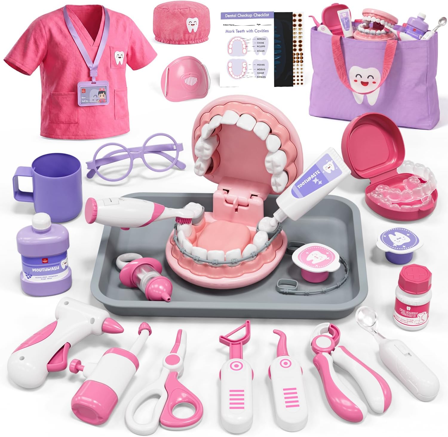 Detalle de Lehoo Castle Doctors Set for Kids: Doctors Kit for 3+