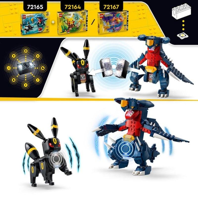 Thumbnail 1 de LEGO Pokémon Smart Play Batalla Noctali y Carchacrok 72165 – 831 piezas
