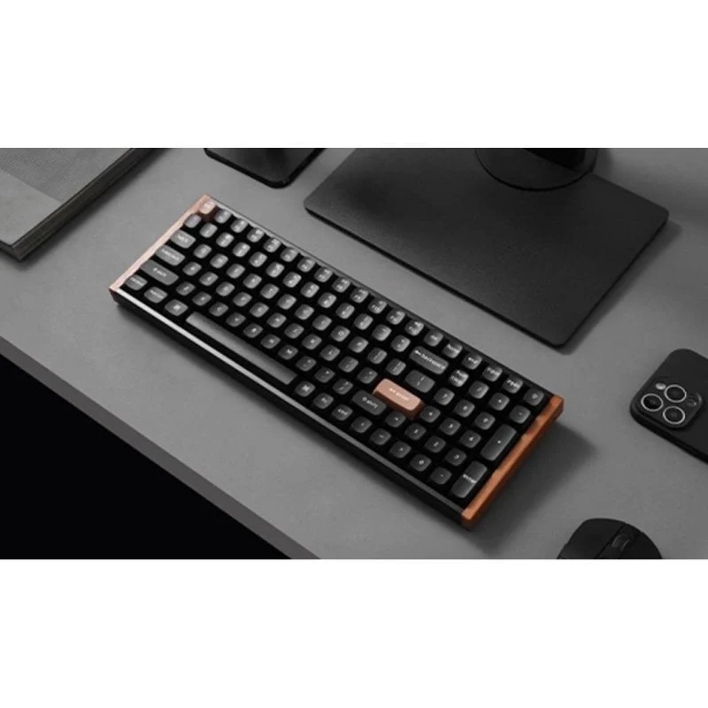 Detalle de Keychron K4 HE Hall Effect Magnético: teclado mecánico 96% inalámbrico con RGB en layout ES
