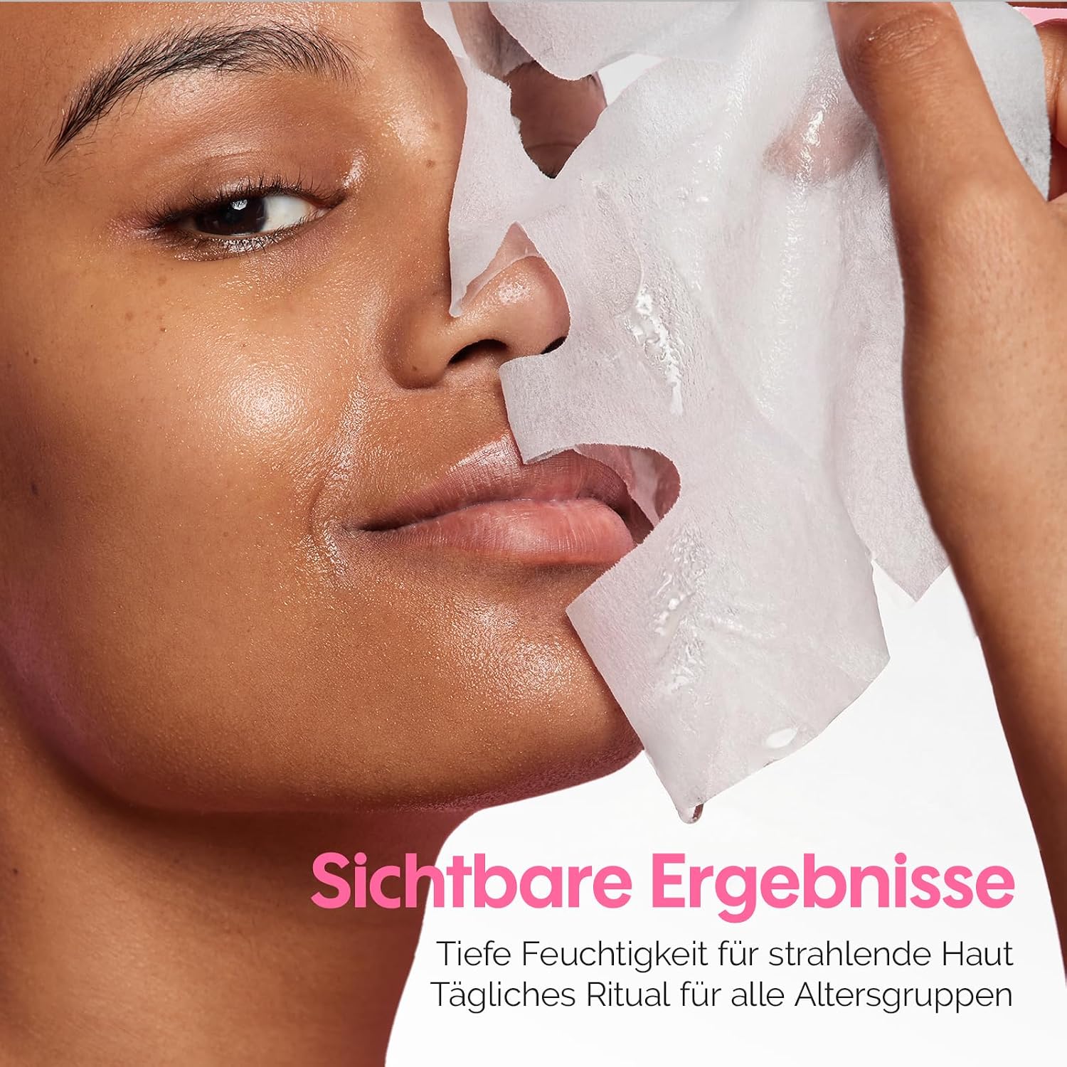 Detalle 2 de ZealSea 7‑Tage Tuchmasken-Set für Glow 🎭