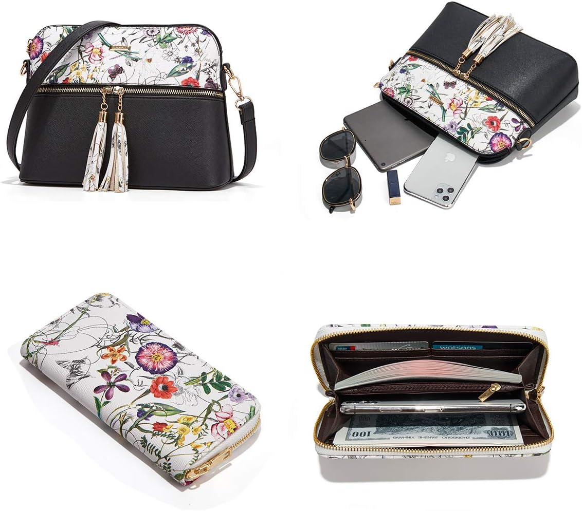 Thumbnail 5 de YTL Damen Handtasche Tote Shopper Großes 4-teiliges Set – Tasche, Umhängetasche, Geldbörse, Kartenhalter