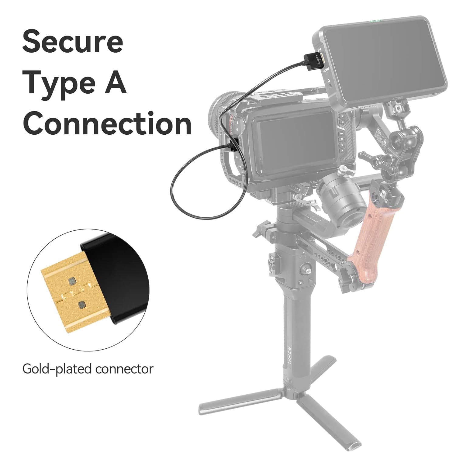 Thumbnail 3 de SMALLRIG 2956 Câble HDMI 4K 35 cm