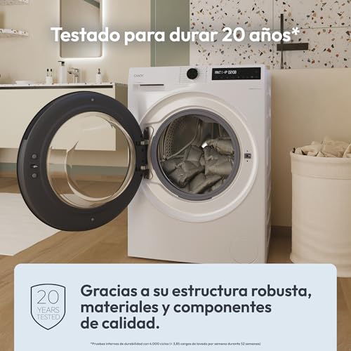Detalle 2 de Candy ProWash 500 BR 48SL6-S: Lavadora 8 kg con WiFi, 1400 RPM y tambor inteligente