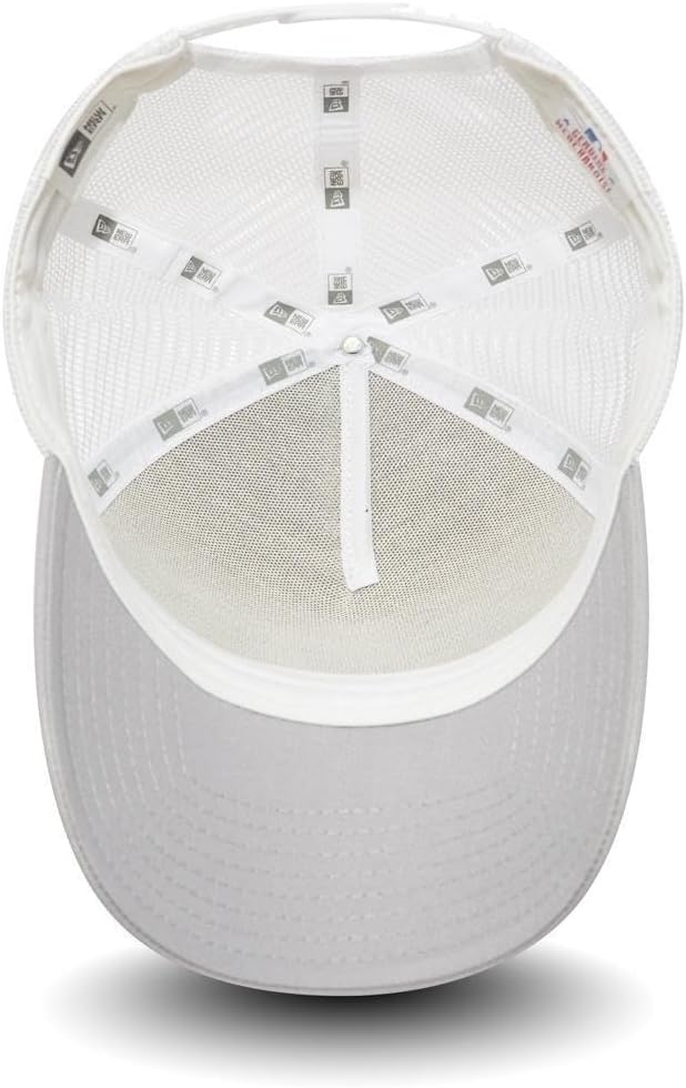Detalle 1 de New Era Clean Trucker York Yankees Snapback cap – Uomo, Gray White, OSFA