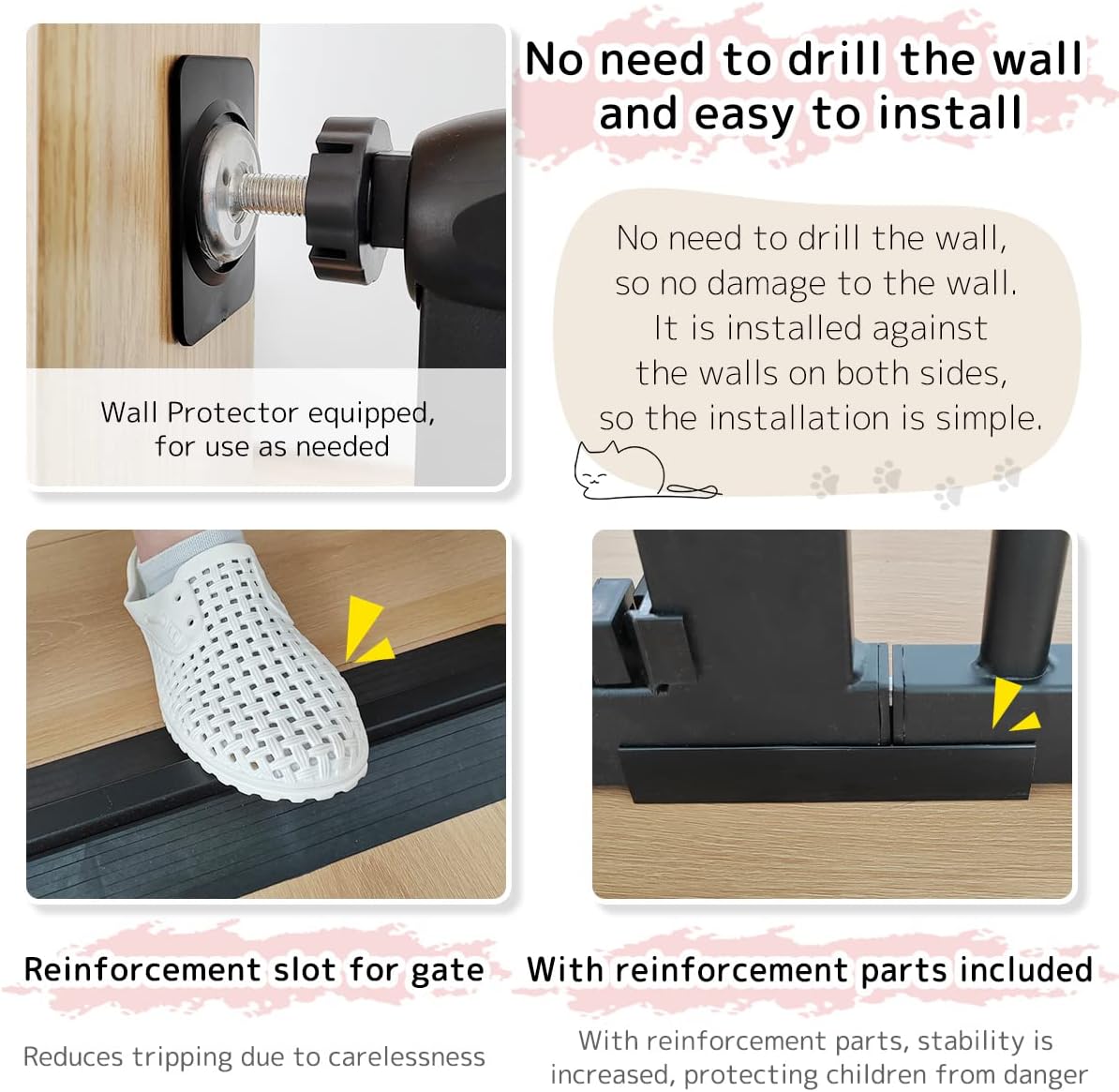 Detalle de Lumizone Pet Gate 61.02-Inch