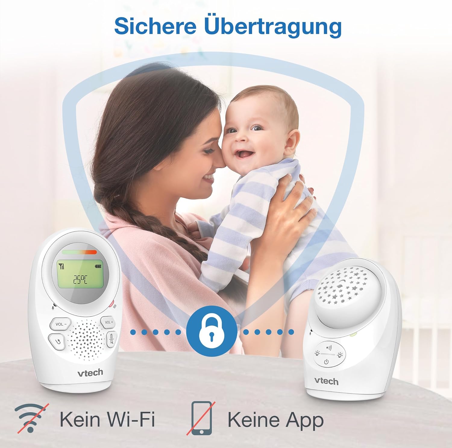 Thumbnail 4 de VTech DM1212 Babyphon DECT