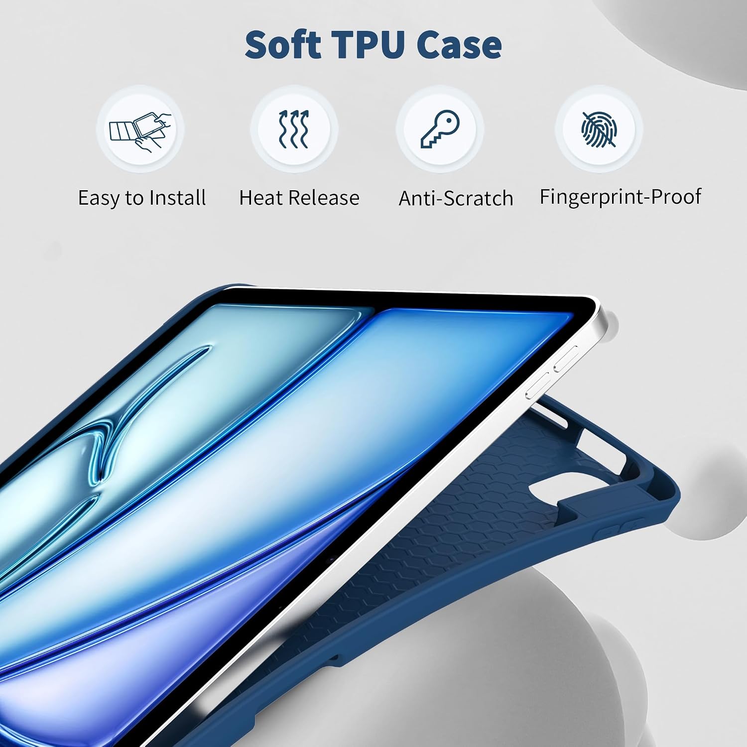 Thumbnail 5 de EasyAcc iPad Air case with Pencil Holder 11"