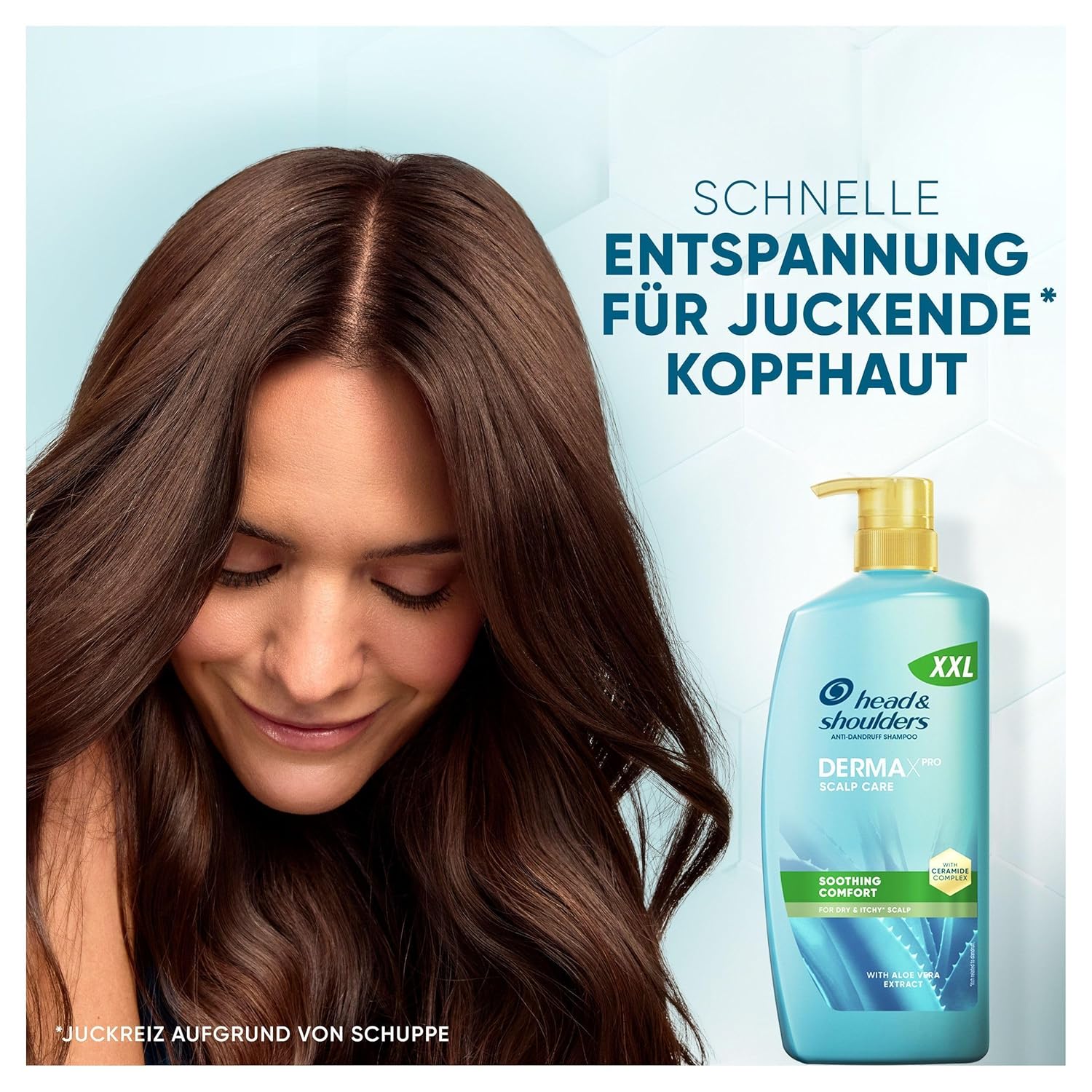 Thumbnail 4 de Head & Shoulders DermaXPro Beruhigendes Komfort Anti-Schuppen Shampoo 800 ml – Aloe Vera & Ceramidkomplex