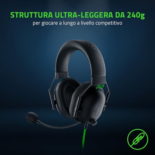 Thumbnail 4 de Razer BlackShark V2 X: cuffie da gioco cablate 7.1 con driver TriForce da 50 mm