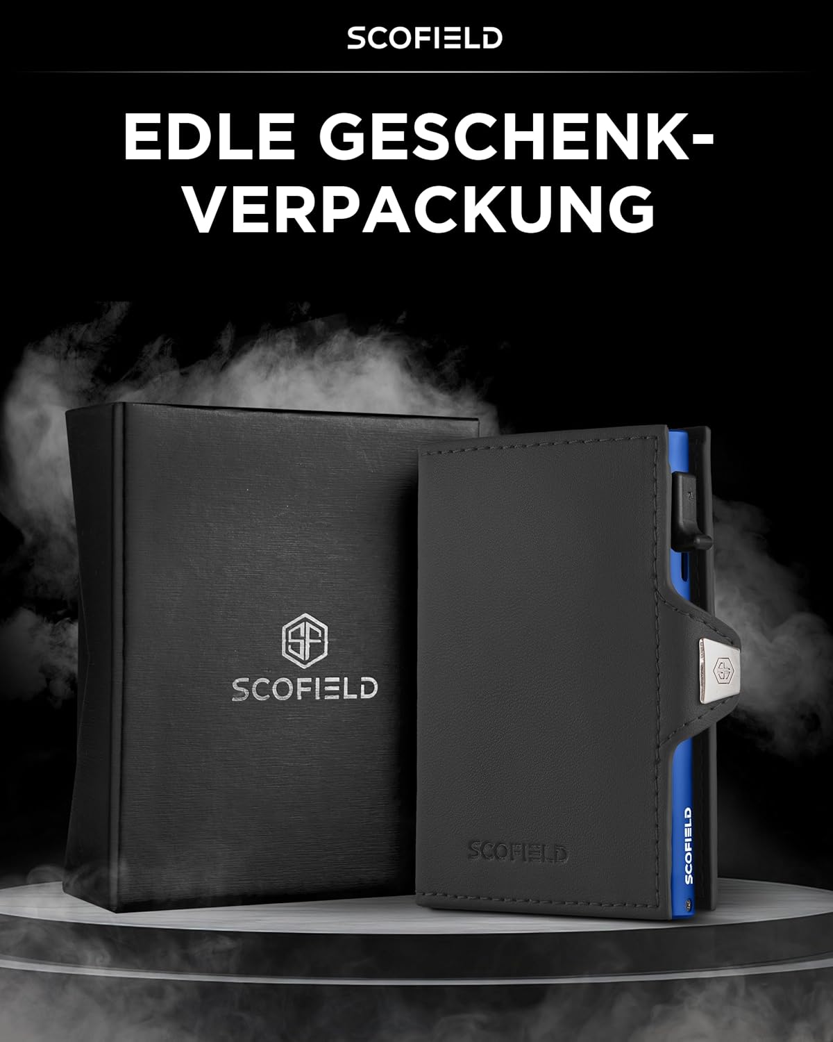 Thumbnail 6 de SF SCOFIELD Duality Classic Slim Wallet mit Münzfach – RFID-Schutz & Airtag-Kompatibilität