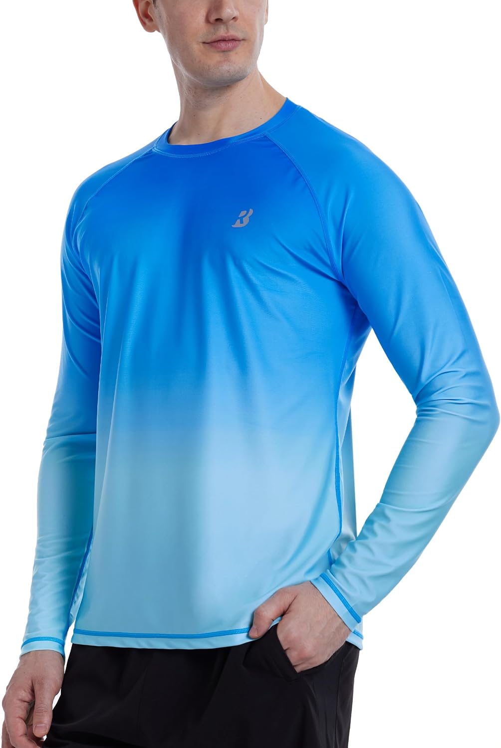 Thumbnail 6 de Roadbox Men's UPF 50+ Sun Protection Long Sleeve Rash Guard