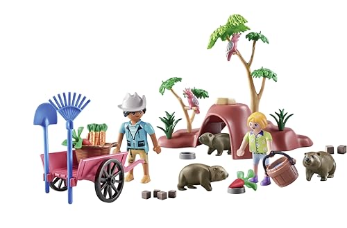 Thumbnail 5 de PLAYMOBIL Wiltopia 71625 Refugio Tejones Australianos 🌿 Eco Amigable