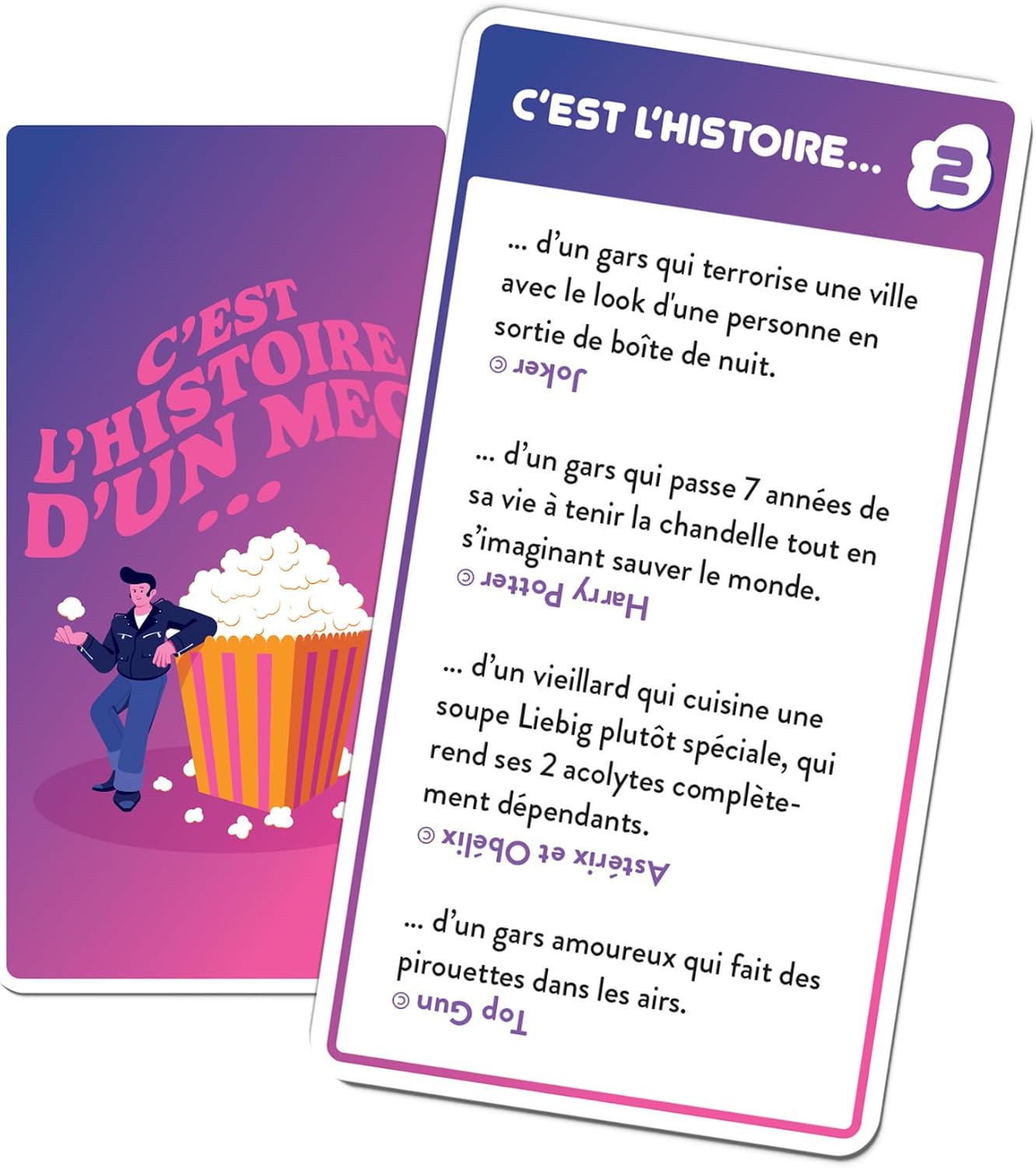 Detalle de OZZAK James Dîne, jeu cinéma à cartes