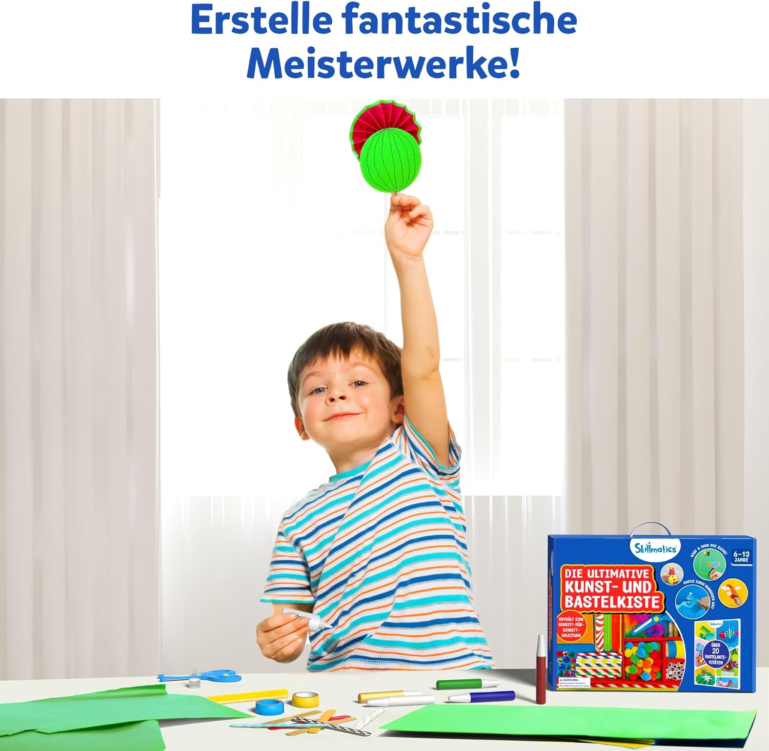 Thumbnail 4 de Skillmatics Die ultimative Bastelkiste – 2000+ Teile, Kreativset für Kinder 6–13
