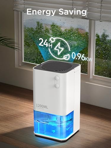 Thumbnail 2 de EasyAcc® Deshumidificador 1200ML Portátil Silencioso con LED