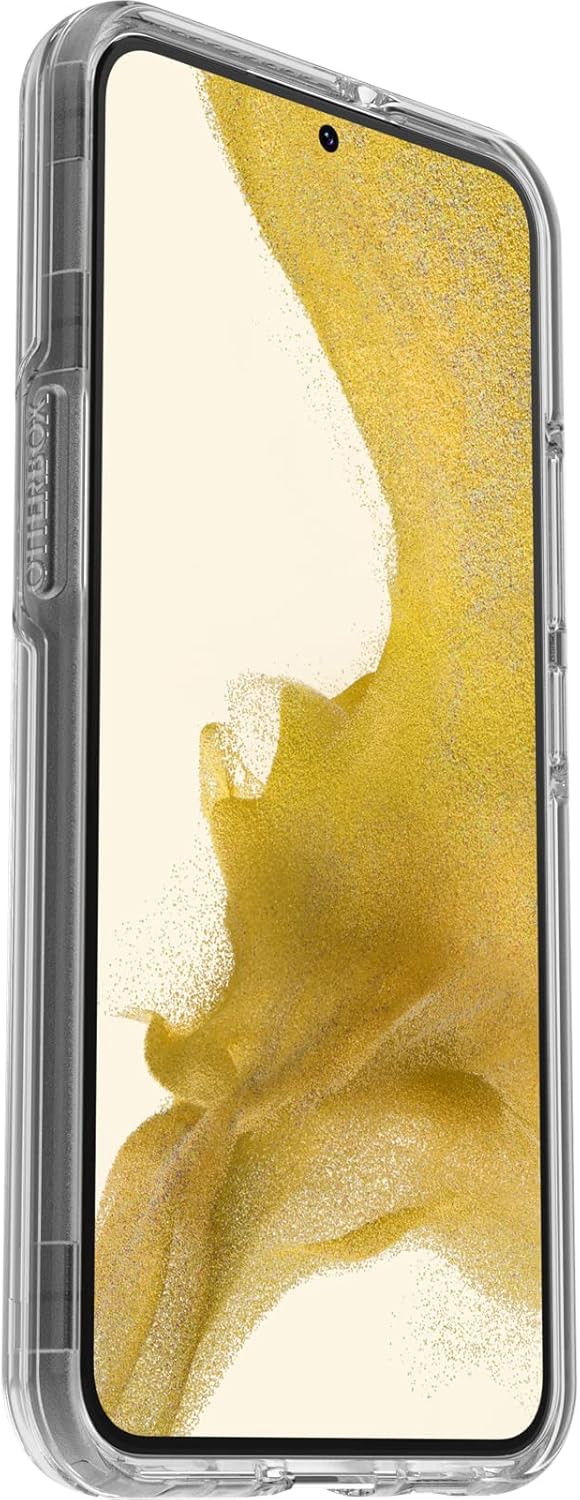 Detalle de OtterBox Cover per Samsung Galaxy S22+ Symmetry Clear: protezione sottile, trasparente e antimicrobica