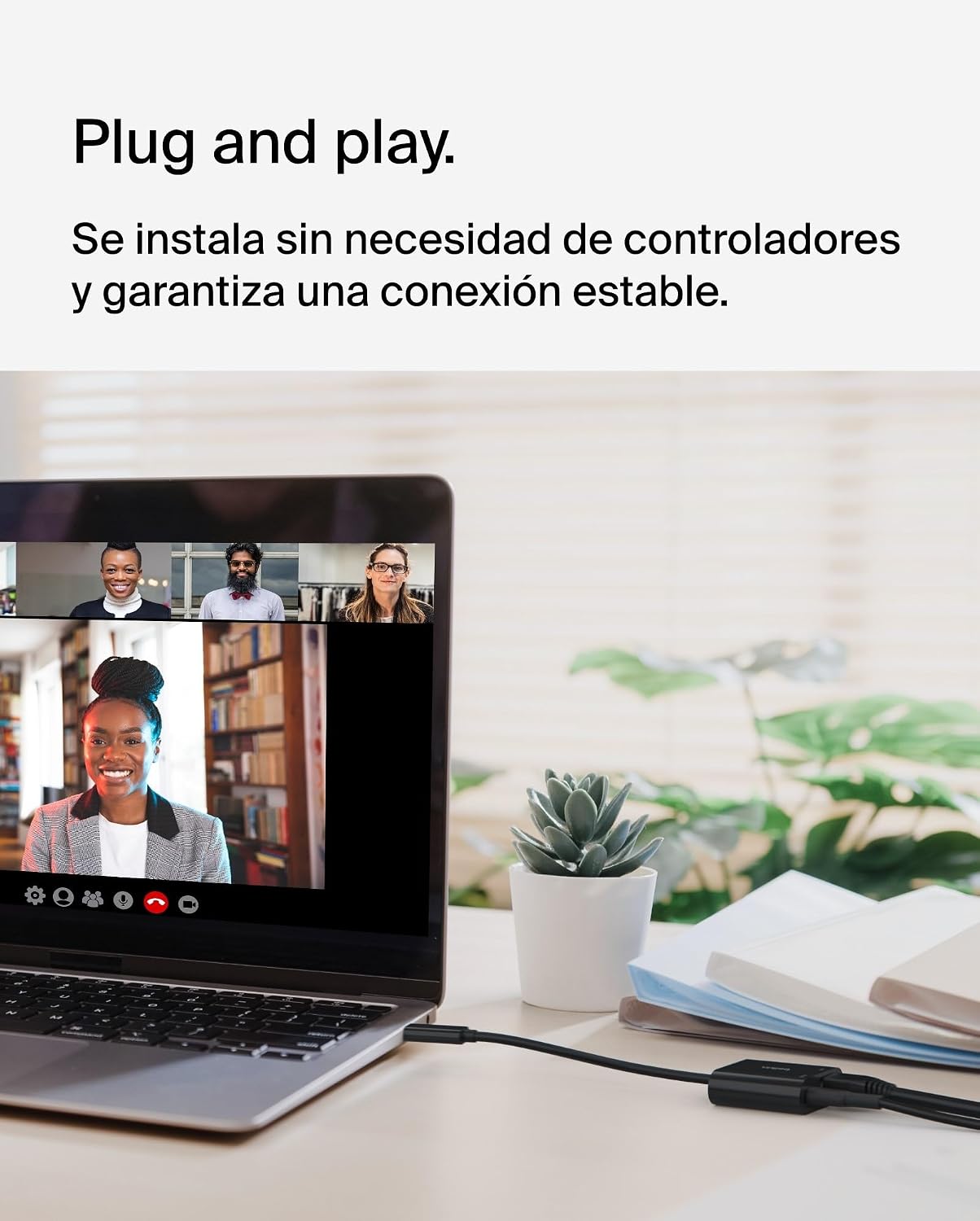 Thumbnail 4 de Belkin Connect Adaptador USB-C a Ethernet y Carga 100W
