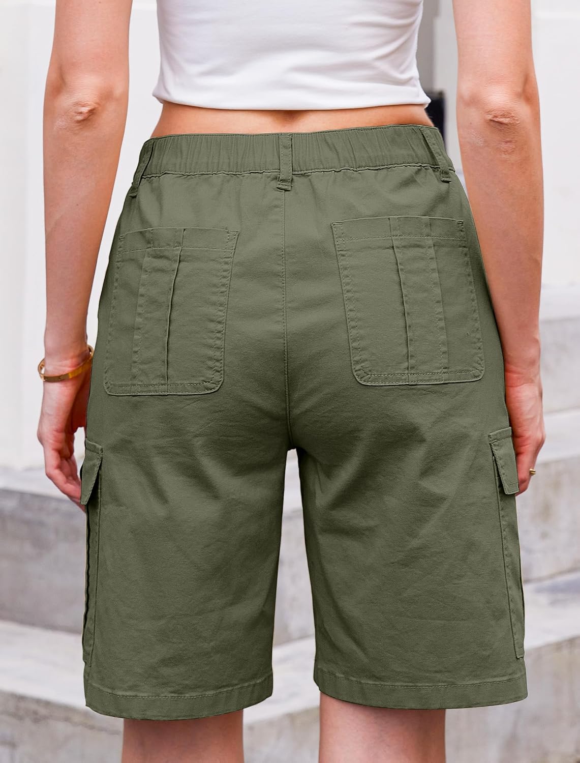 Detalle 2 de Eddoyee Bermuda Cargo Shorts 9-inch inseam