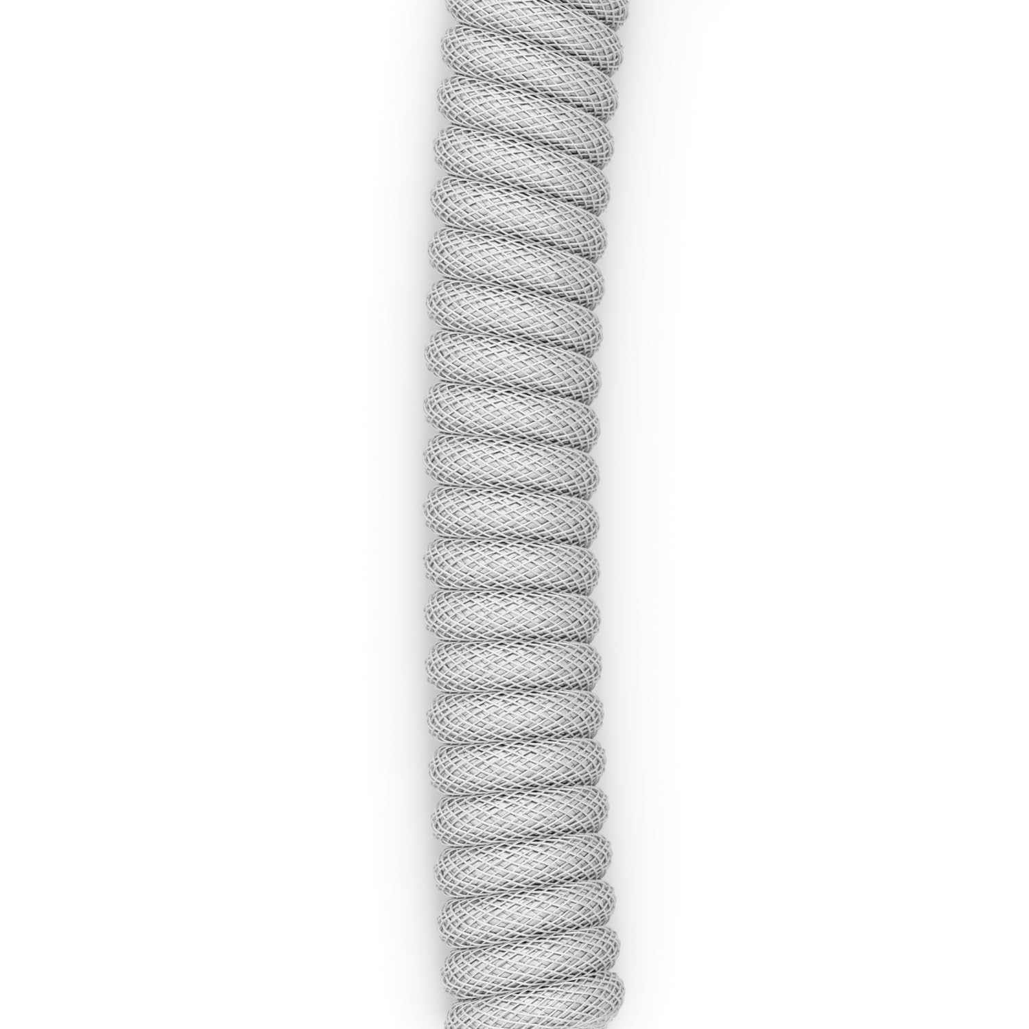 Thumbnail 2 de GLORIOUS Gaming Premium Coiled Keyboard Cable - Gold-Plated USB-A to USB-C, Ghost White