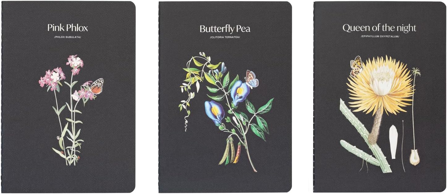 Thumbnail 1 de Grupo Erik Set 3 Quaderni Sleepless Garden A5 – Bullet Journal, Rigati e Pagine Bianche