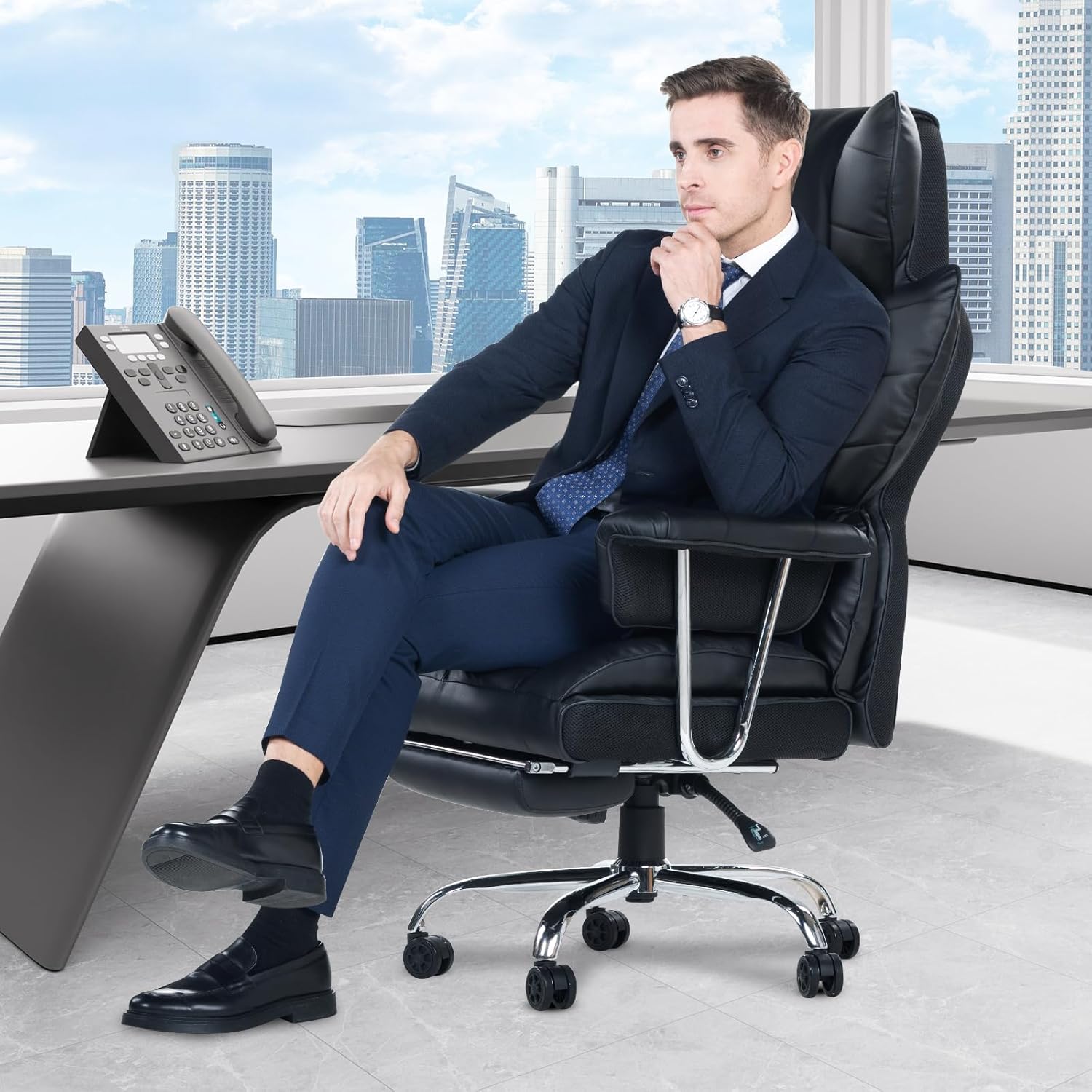 Thumbnail 1 de Racingreat Chaise de Bureau Ergonomique 135°