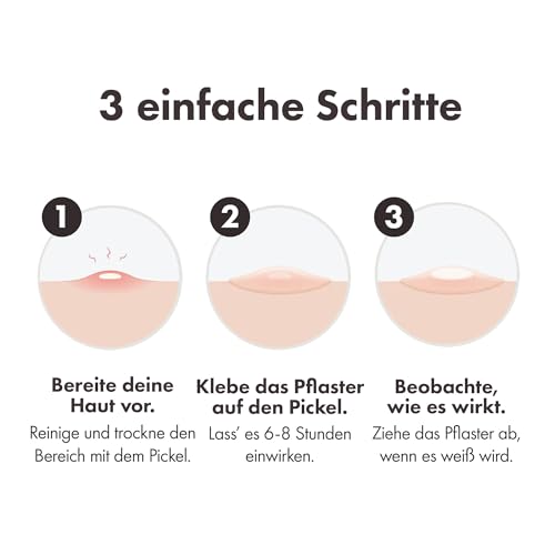 Detalle de Mighty Patch Original Pickel-Patches von HERO COSMETICS – 72 Stück, 12 mm