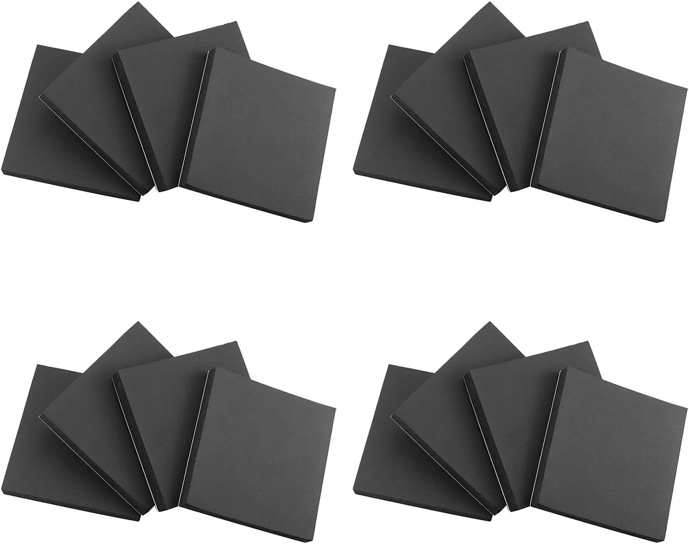 Thumbnail 4 de 4 feuilles de mousse néoprène adhésives 5 mm (30 x 20 cm) – anti-vibration, insonorisant et antidérapant