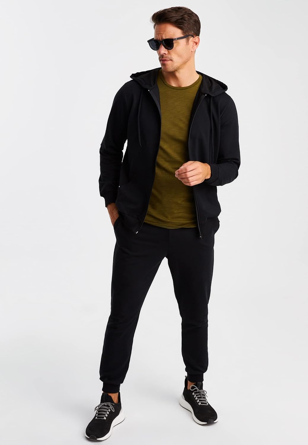 Thumbnail 1 de Björn Swensen Survêtement en coton pour homme — ensemble pantalon et veste pour sport et loisir