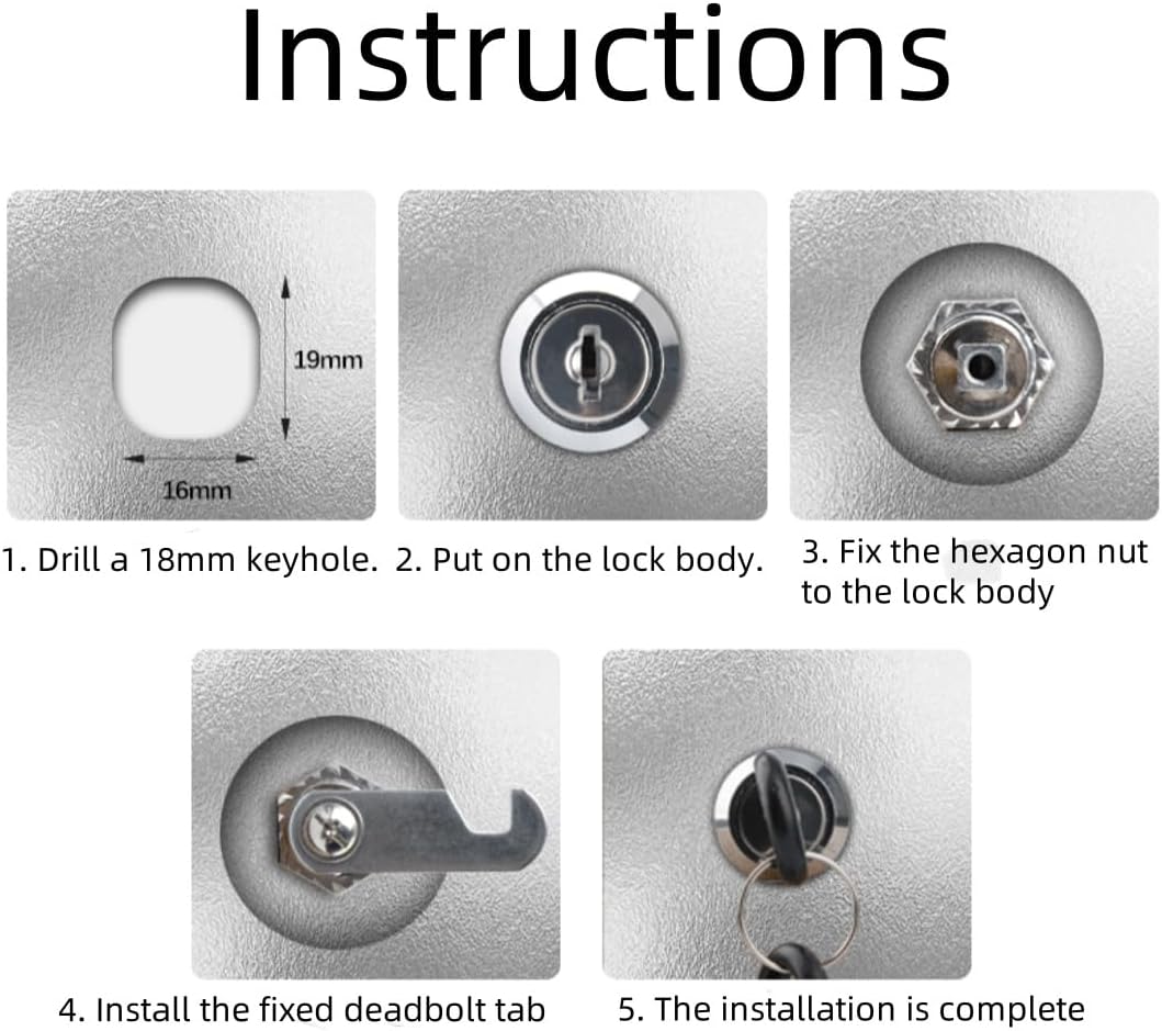 Detalle de Heuskay cabinet cam locks 40 mm