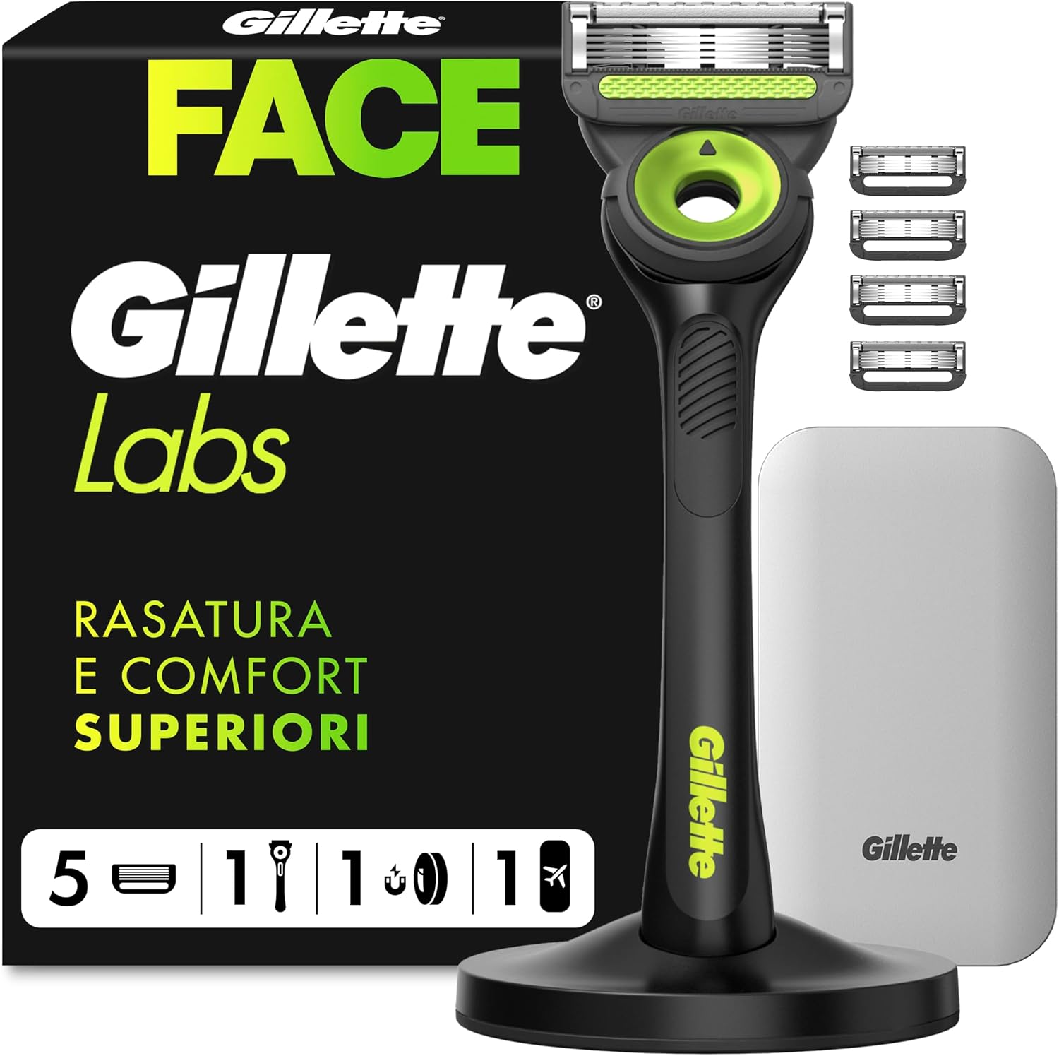 Detalle de Gillette LABS RASOIO UOMO 5 lame