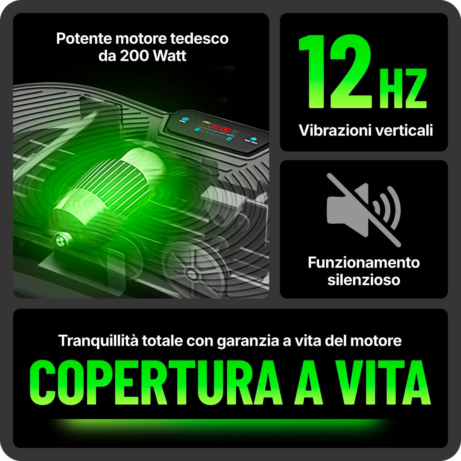 Detalle 1 de Bluefin Fitness Pedana Vibrante Ultra Slim 180 livelli