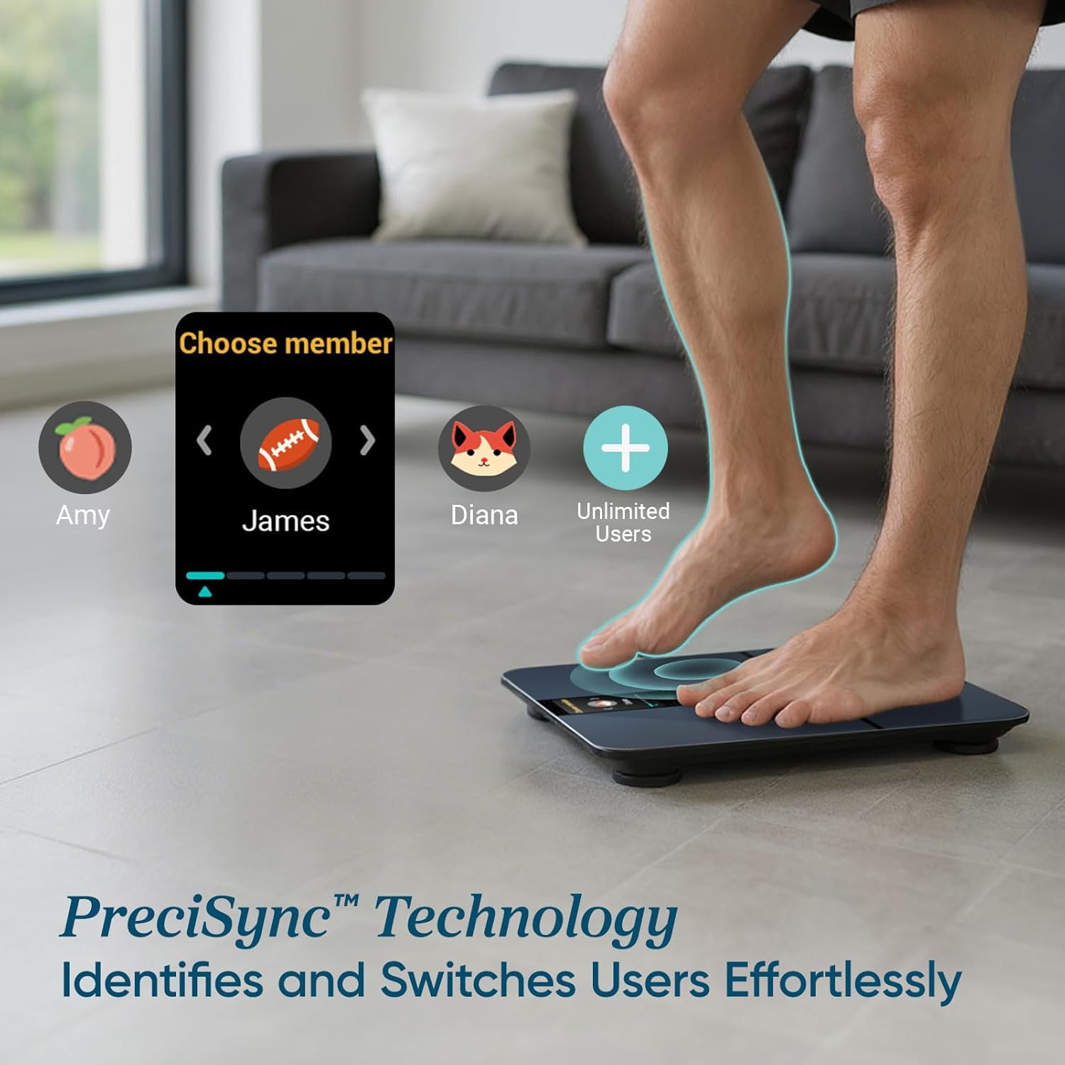 Thumbnail 6 de Etekcity Smart Body Scale for Fat, Weight & BMI 📈