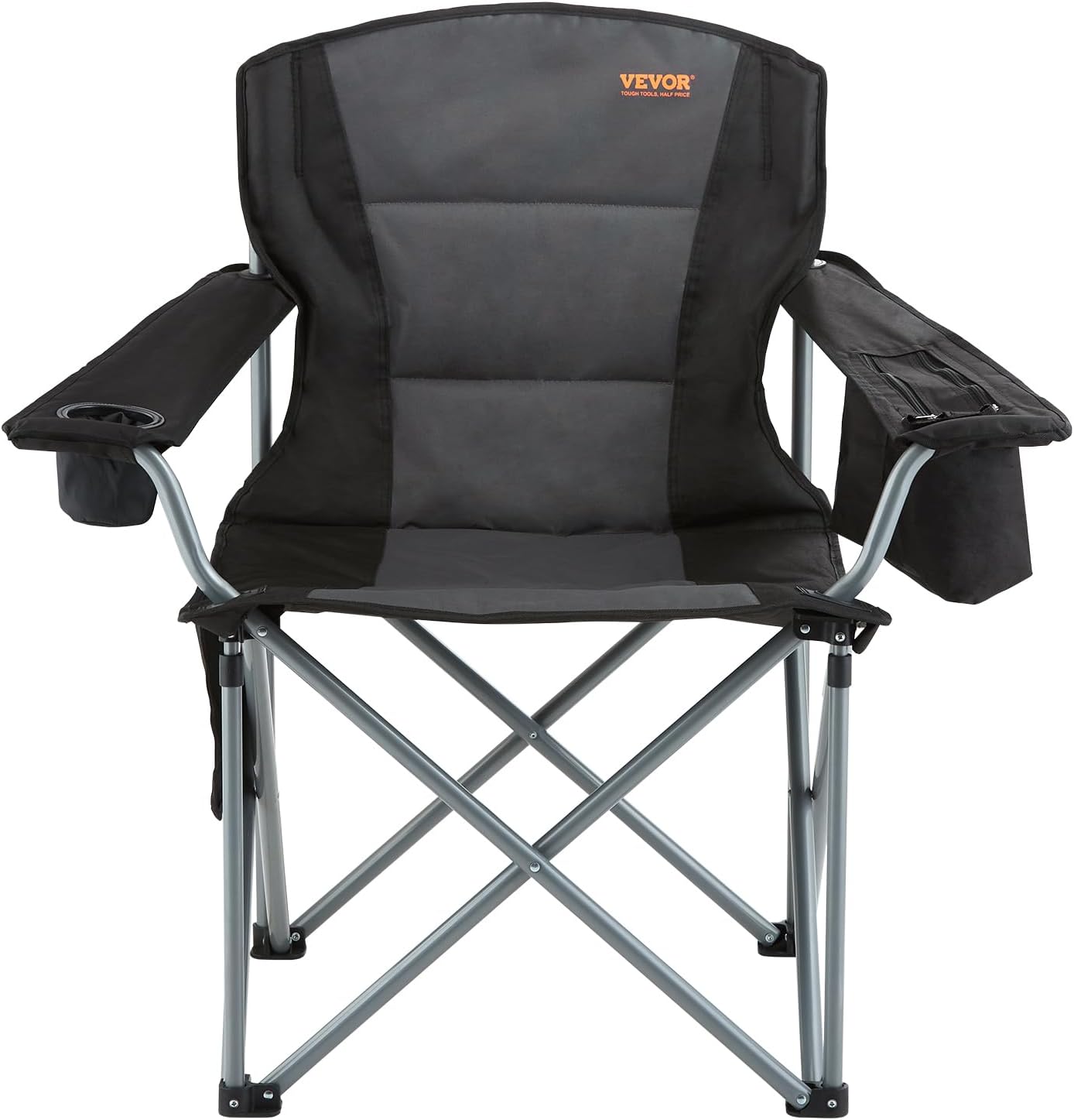 Thumbnail 4 de VEVOR Oversized Camping Folding Chair, 600D Oxford Fabric, Padded Backrest