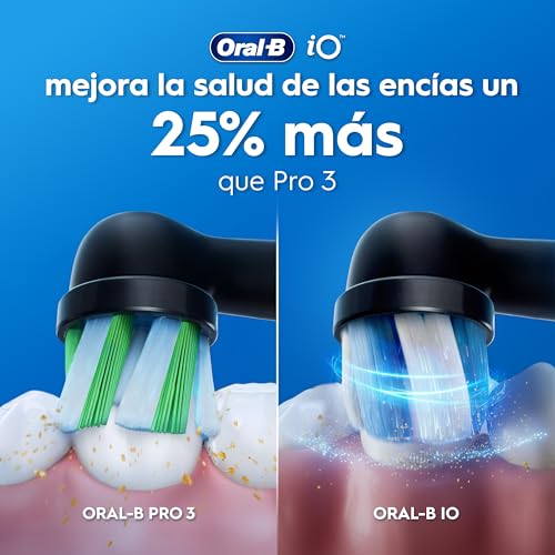 Thumbnail 10 de Oral-B iO 2 Cepillos de Dientes Eléctricos Negro y Rosa (Pack de 2)