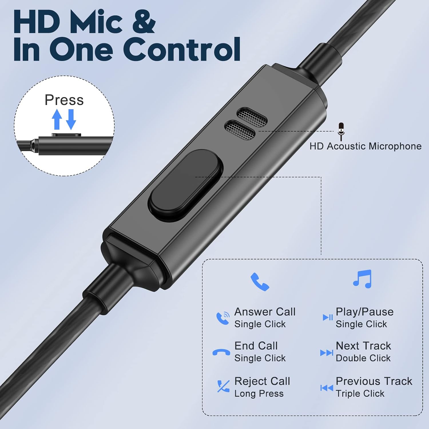 Thumbnail 2 de Kopfhörer mit Kabel In Ear 3.5mm
